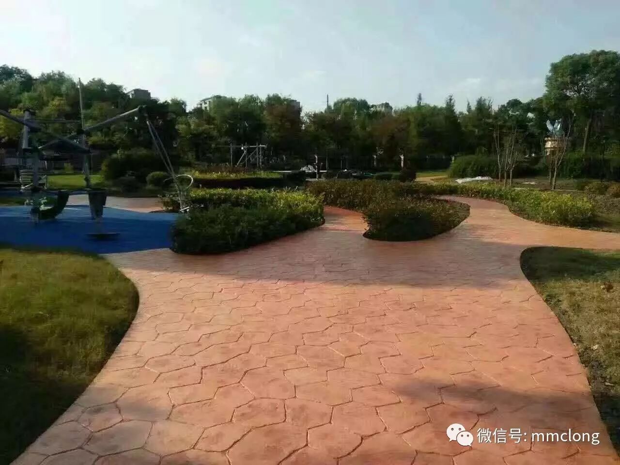 江苏六六园林景观有限公司,承接压花地坪透水地坪,销售地坪材...