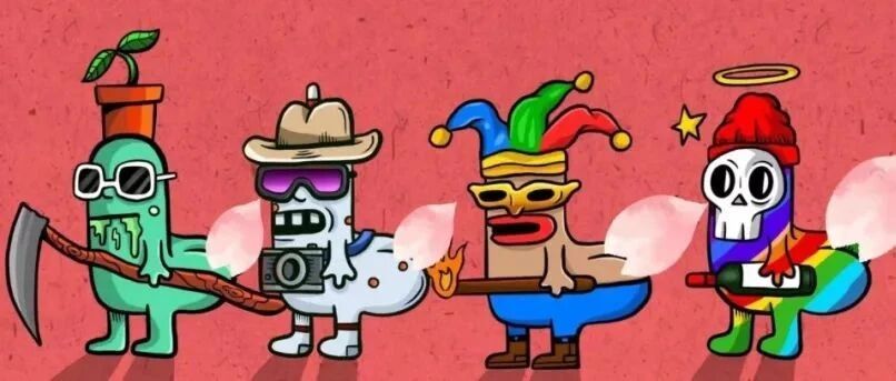 今天聊點輕松的 - Top 100 NFT 都是什么神奇動物圖片