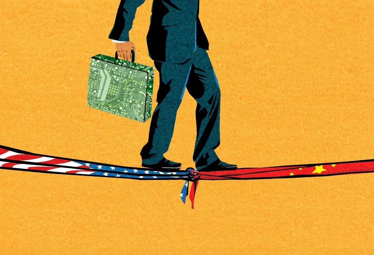 ▲据报道，希望进入中国市场的美国企业通过合资企业的形式对中国进行技术转让。（《纽约时报》）