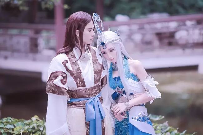 秦时明月cosplay:高渐离和雪女的唯美爱情 让人羡慕!