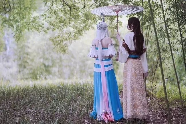 秦时明月cosplay:高渐离和雪女的唯美爱情 让人羡慕!