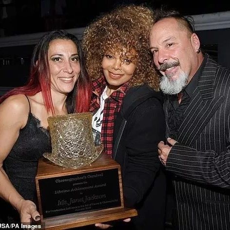 JANET JACKSON Honoured at the Carnival Choreographers Ball in LA