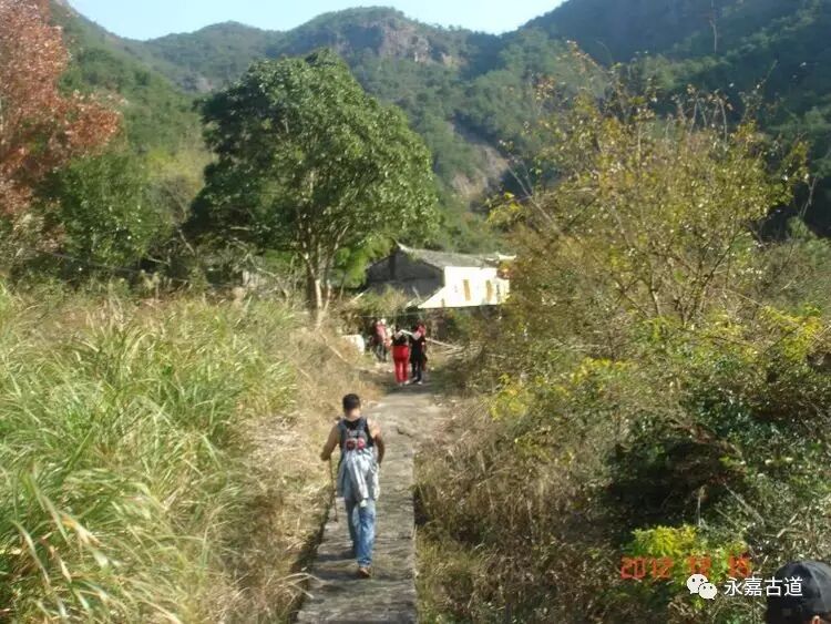 永嘉东岸的麻谷寺古道至西叶村，经行禅村，下行北岙村为终点。是一条让人身心愉悦的古道连接线路！