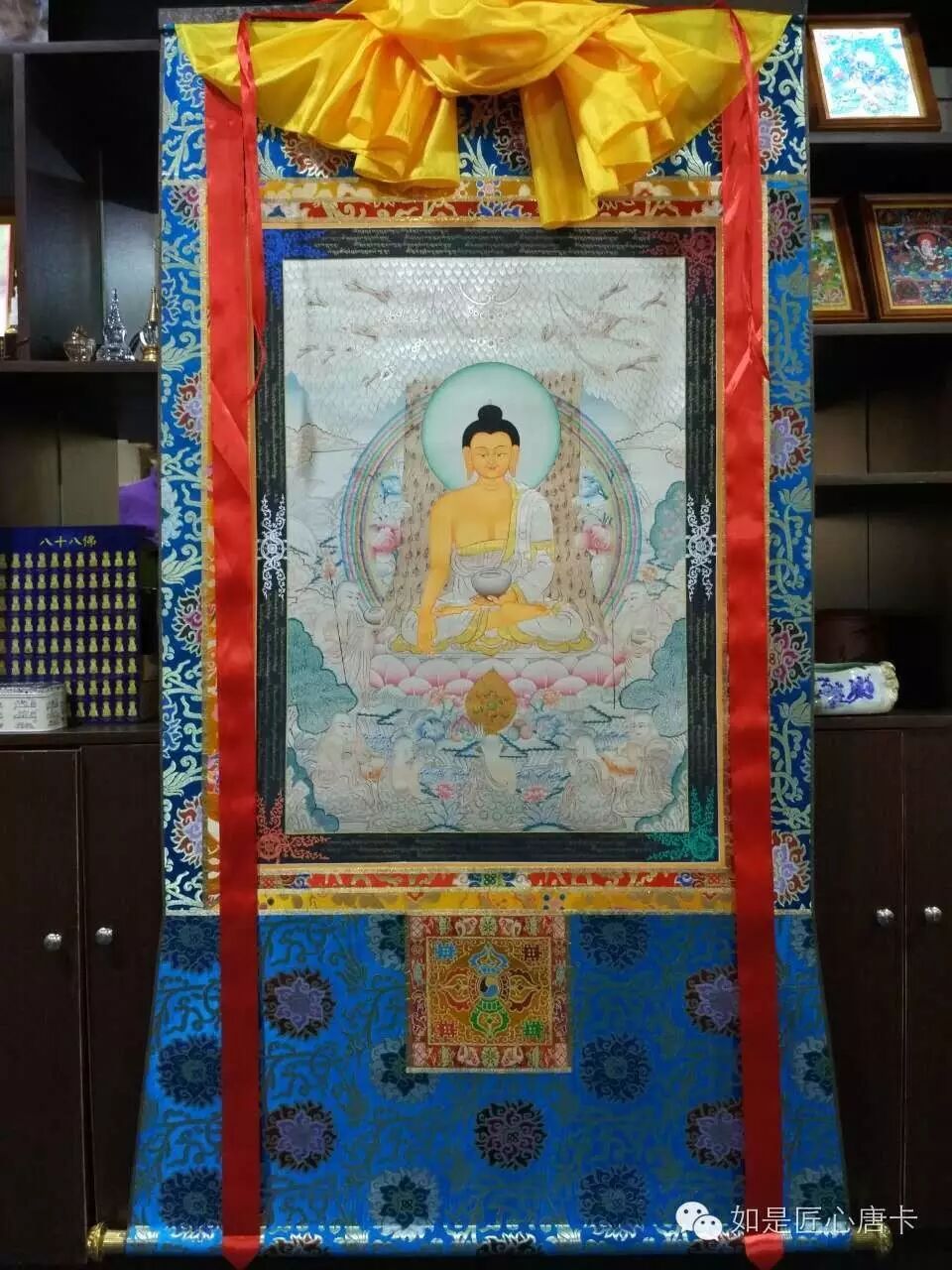 原来这才是唐卡装裱最隆重的方式！