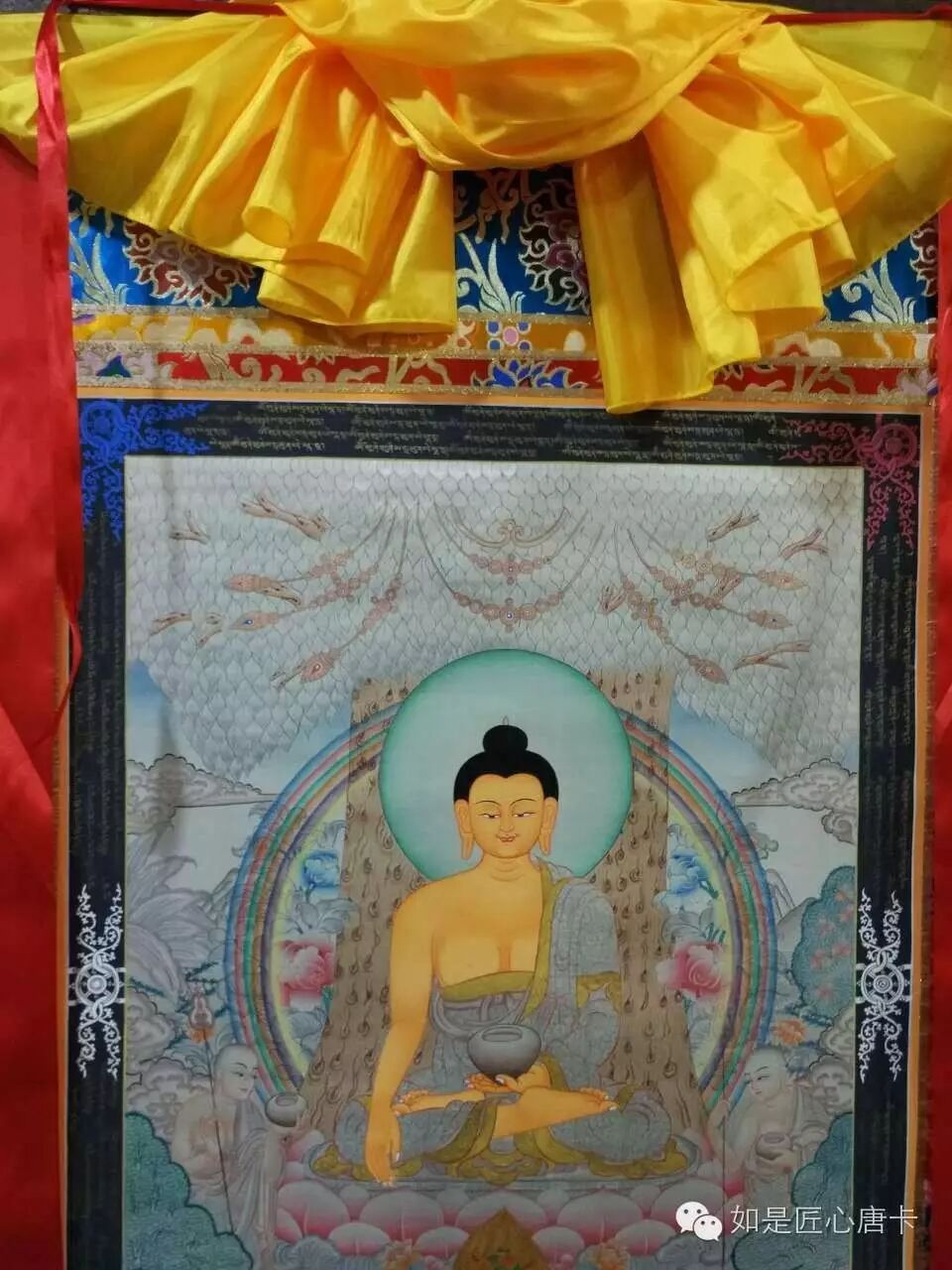 原来这才是唐卡装裱最隆重的方式！