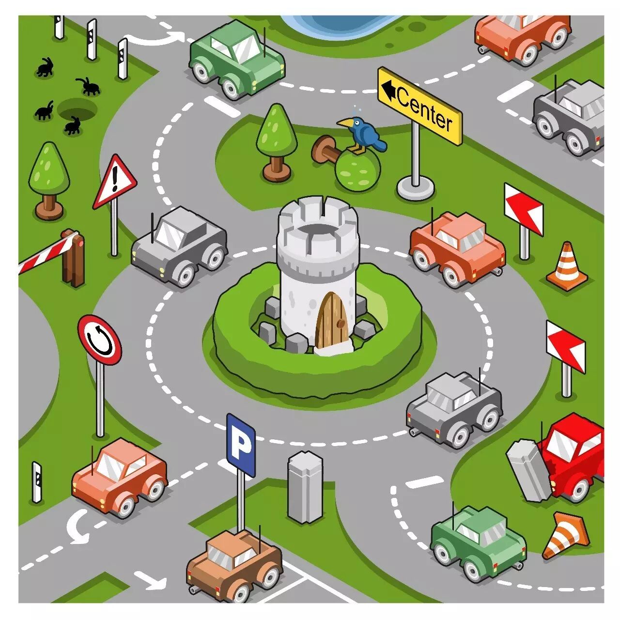 We finally hit the road the following day