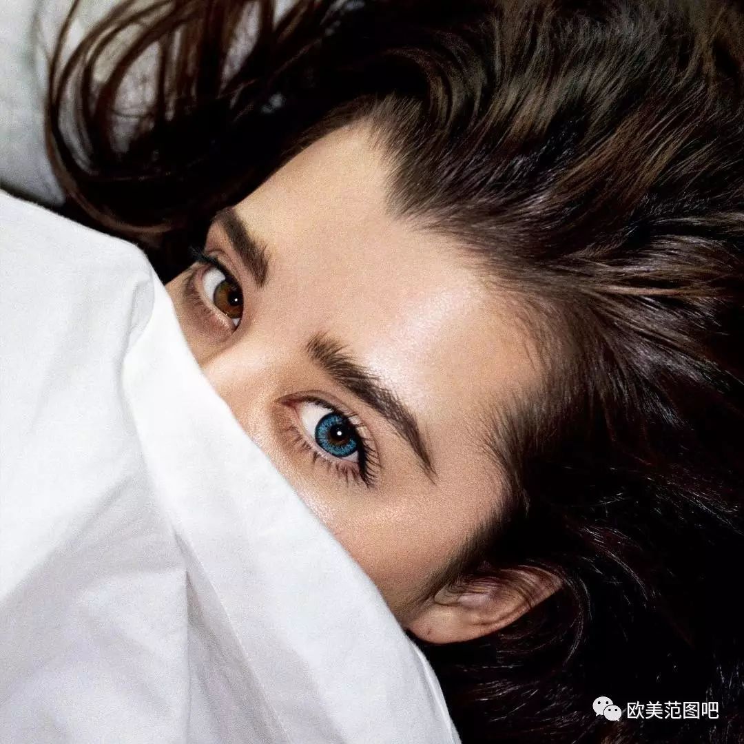 天生双色瞳孔～不可思议的嫩模sarah mcdaniel