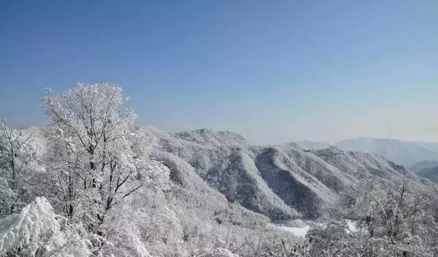 宜昌冬天风景区