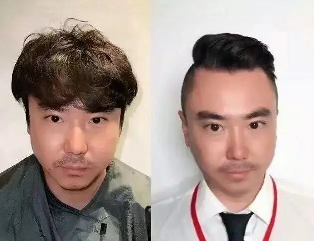 还别说整什么发型了,头发能洗干净都不错了,大多数男生就是这么"节约"