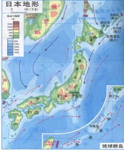 【地理】常考的8个重点国家的区域定位/地形河流等知识汇总!