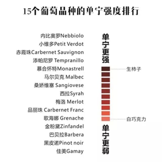 单宁是什么意思_单宁款是什么意思_干红单宁是什么意思