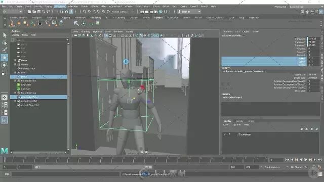 Maya粉碎聚合特效动画技术视频教程