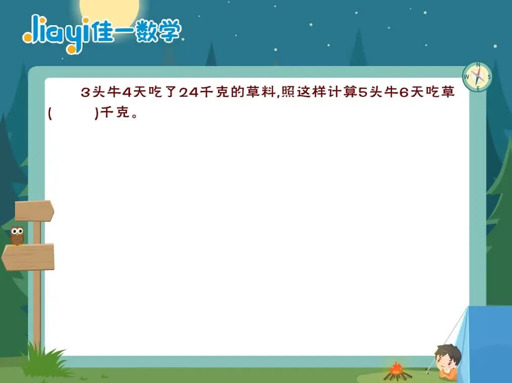 小学数学典型应用题：第1讲 归一问题-1