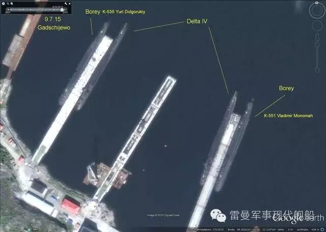 (北方舰队北莫尔斯克基地里的dⅣ和北风之神)