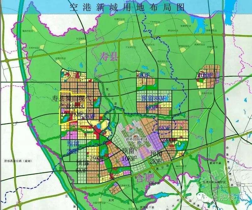 东起合淮阜高速公路,西至肥西高刘,北至长丰吴山,南至寿县炎刘,刘岗镇