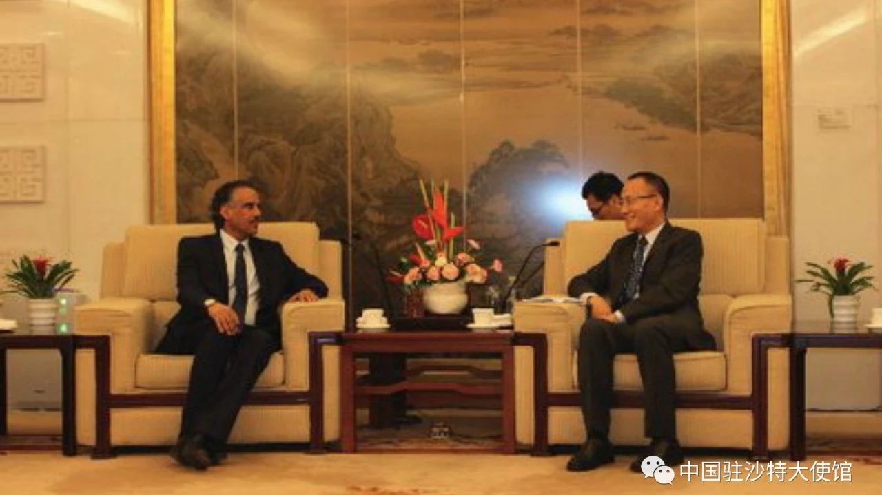 外交部部长助理陈晓东会见沙特外交部领事次大臣塔米姆