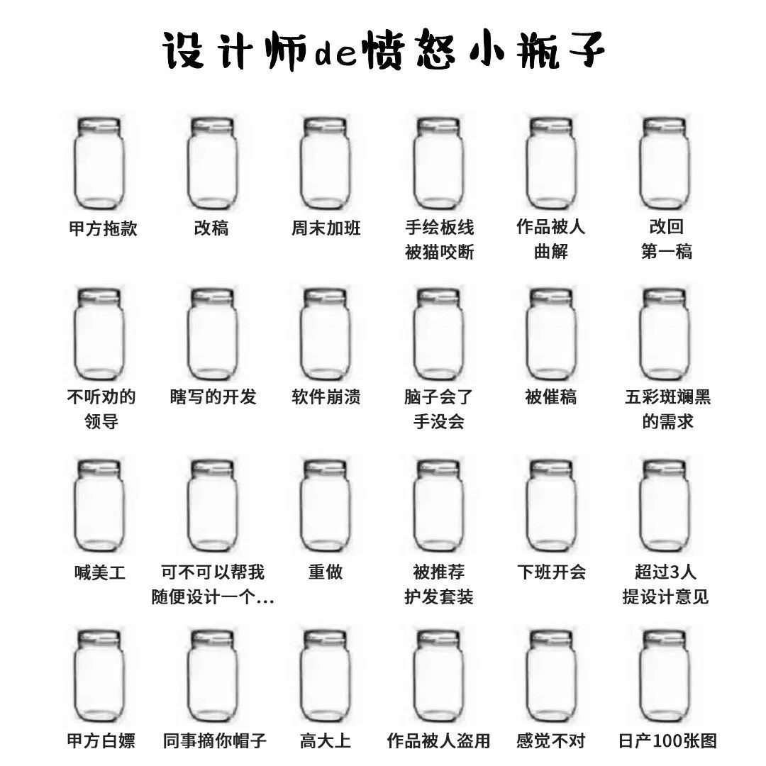 小瓶子涂鸦大赛设计师版来了这些事情戳爆设计师的怒点