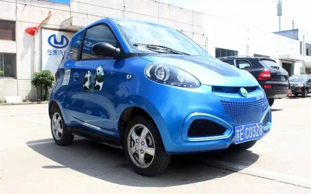 Very typical pure electric vehicle with China characteristics.