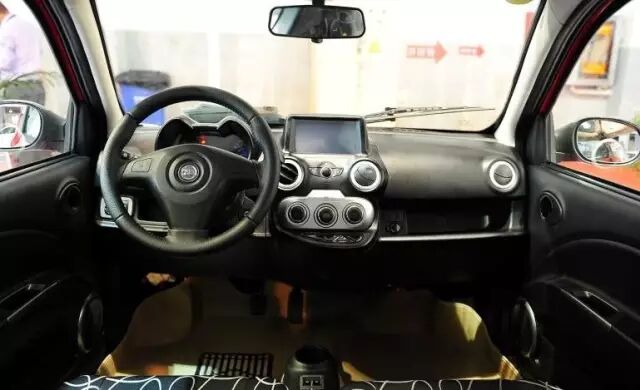 Shit-like interior, it's hard to believe that this thing costs more than 100 thousand