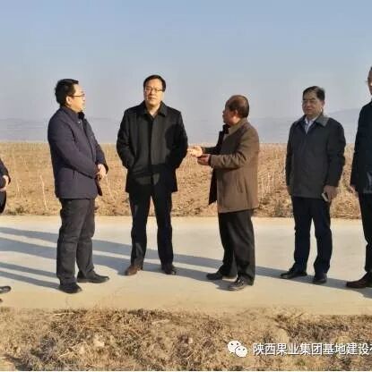 宝鸡市市委常委、市纪委书记王琦 调研陇县万亩苹果扶贫基地建设工作