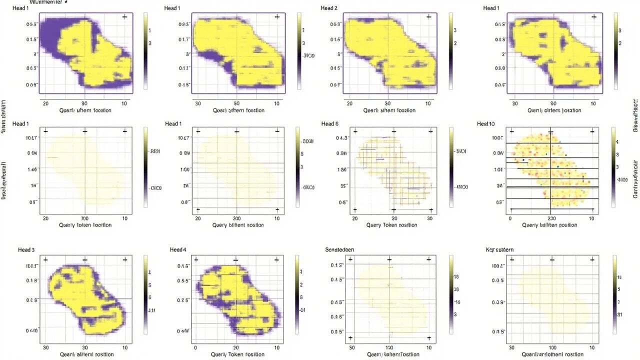 Multi-Head Attention 热力图