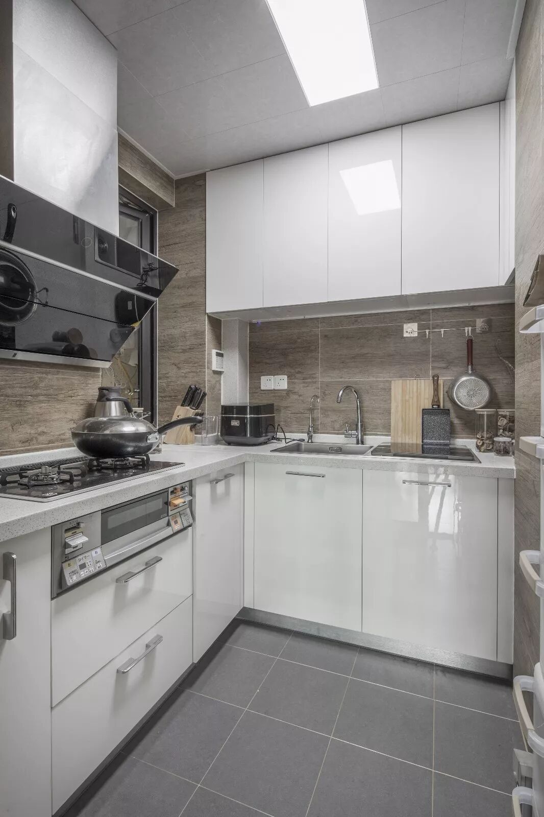 澳比德全屋定制 现代厨房橱柜设计效果图_22