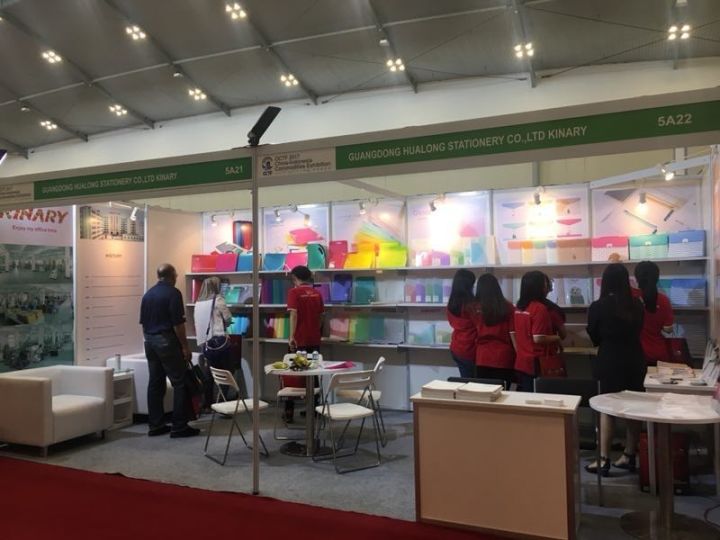 热烈庆祝广东华隆文具有限公司参加2017华人产业交易会(雅加达)中国-印尼商品展取得圆满成功