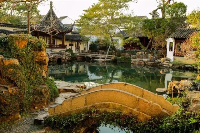 网师园    引静桥