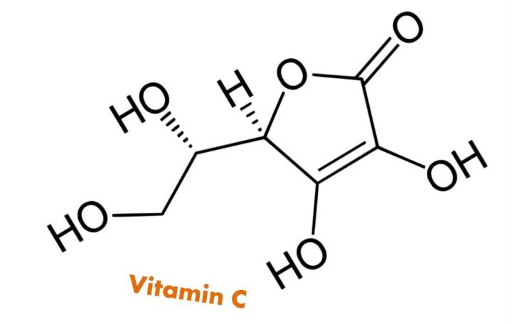 维生素c也一样,它又称抗坏血酸,看vc的分子结构图,它有4个与碳相连的