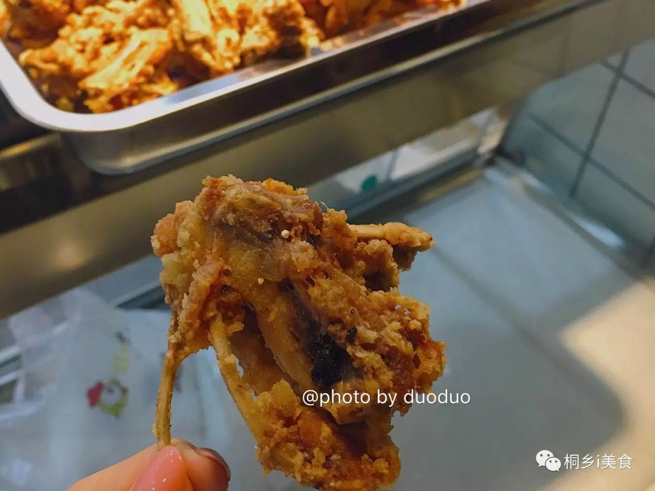 桐乡美食今天全体加鸡腿桐城首家中式炸鸡店脆皮大鸡腿来啦