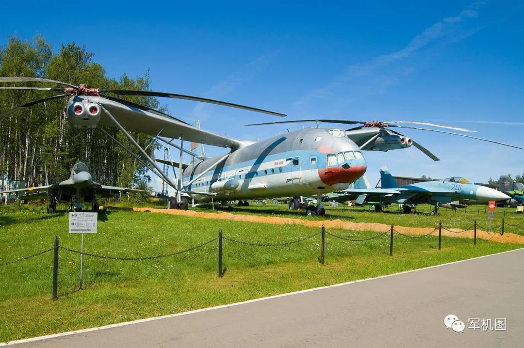 世界上最大的直升机多大?和米格-29摆在一起像是巨无霸