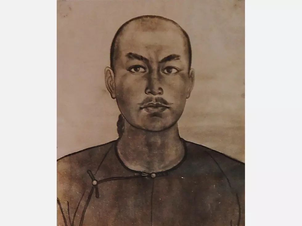 洪天贵福是洪秀全长子,初名天贵,后加福字.图为洪秀全画像(图源:vcg)
