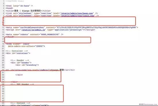 如何判断目标站点是否为Django开发