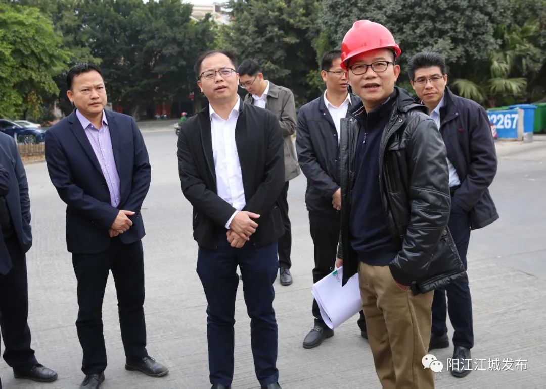 梁小昌督导三大聚集区污水管网建设工作 -阳江市江城区人民政府门户