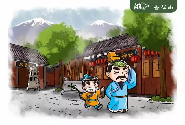 李冰父子修建都江堰的故事_李冰父子_李冰父子