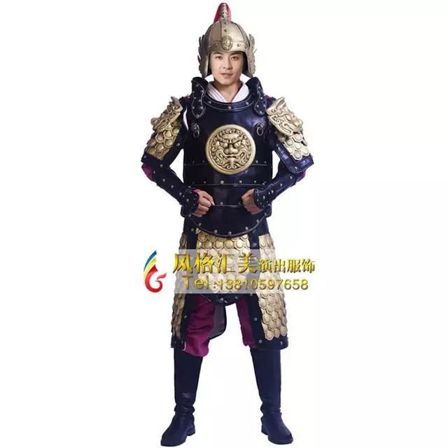 黄金甲,红披风,一起来感受下百战将军的帅气盔甲装