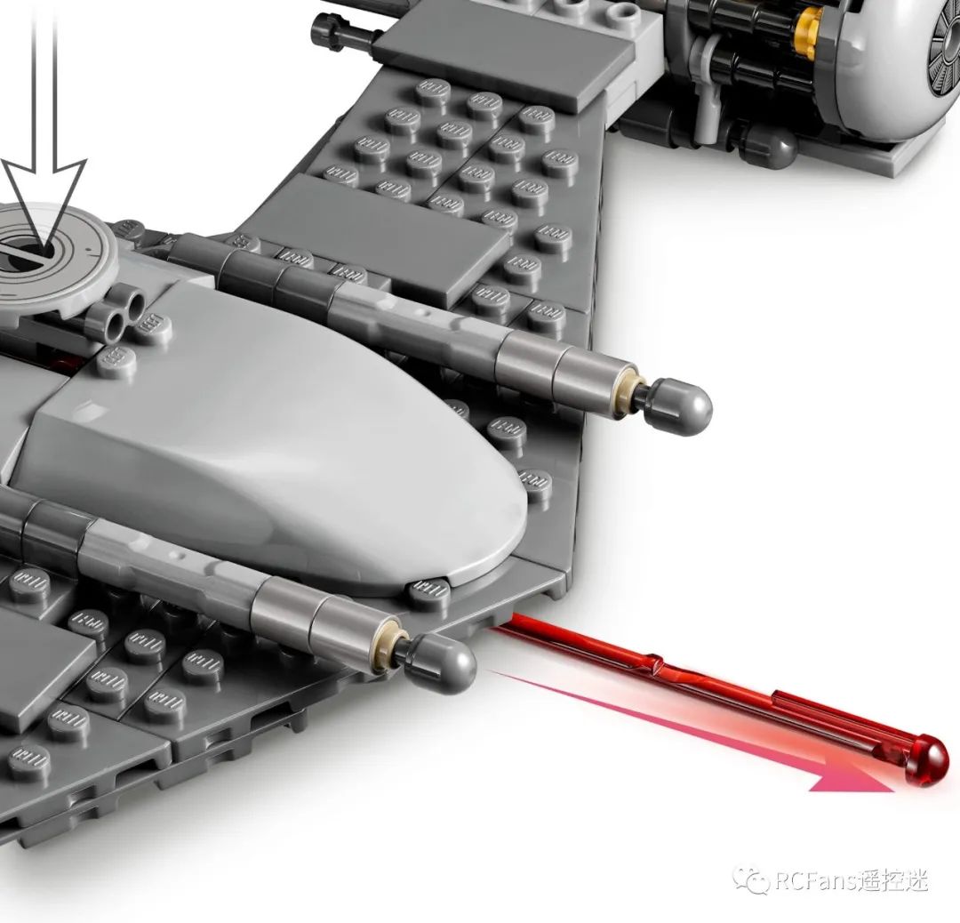 战斗机积木模型 (the mandalorian"s n-1 starfighter),产品编号75325