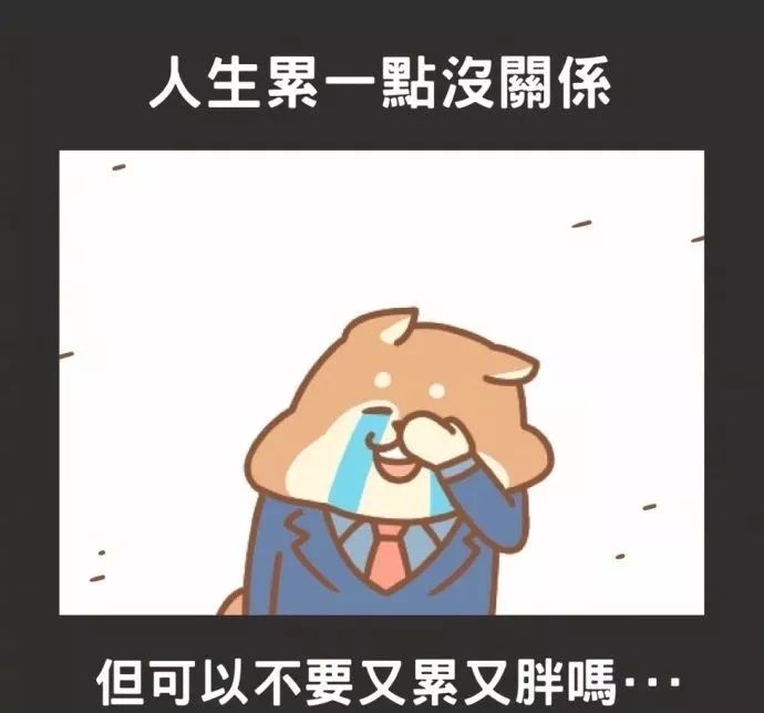 已经这么累了,为什么还这么胖