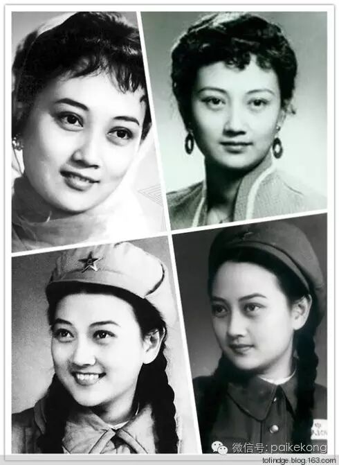 中国50位老一辈女星绝版珍藏照，太珍贵了！