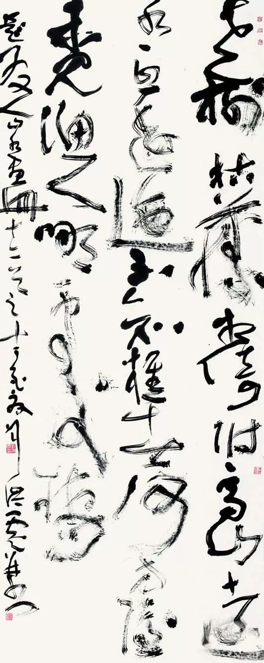 胡抗美,刘洪彪,张学群,王厚祥二度联袂 "2017万殊一相狂草四人展", 11
