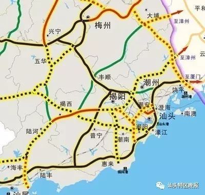 揭惠高速年底通车,横穿潮阳潮南44个村居