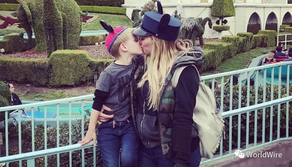 Hilary Duff Defends Kissing Son on Lips