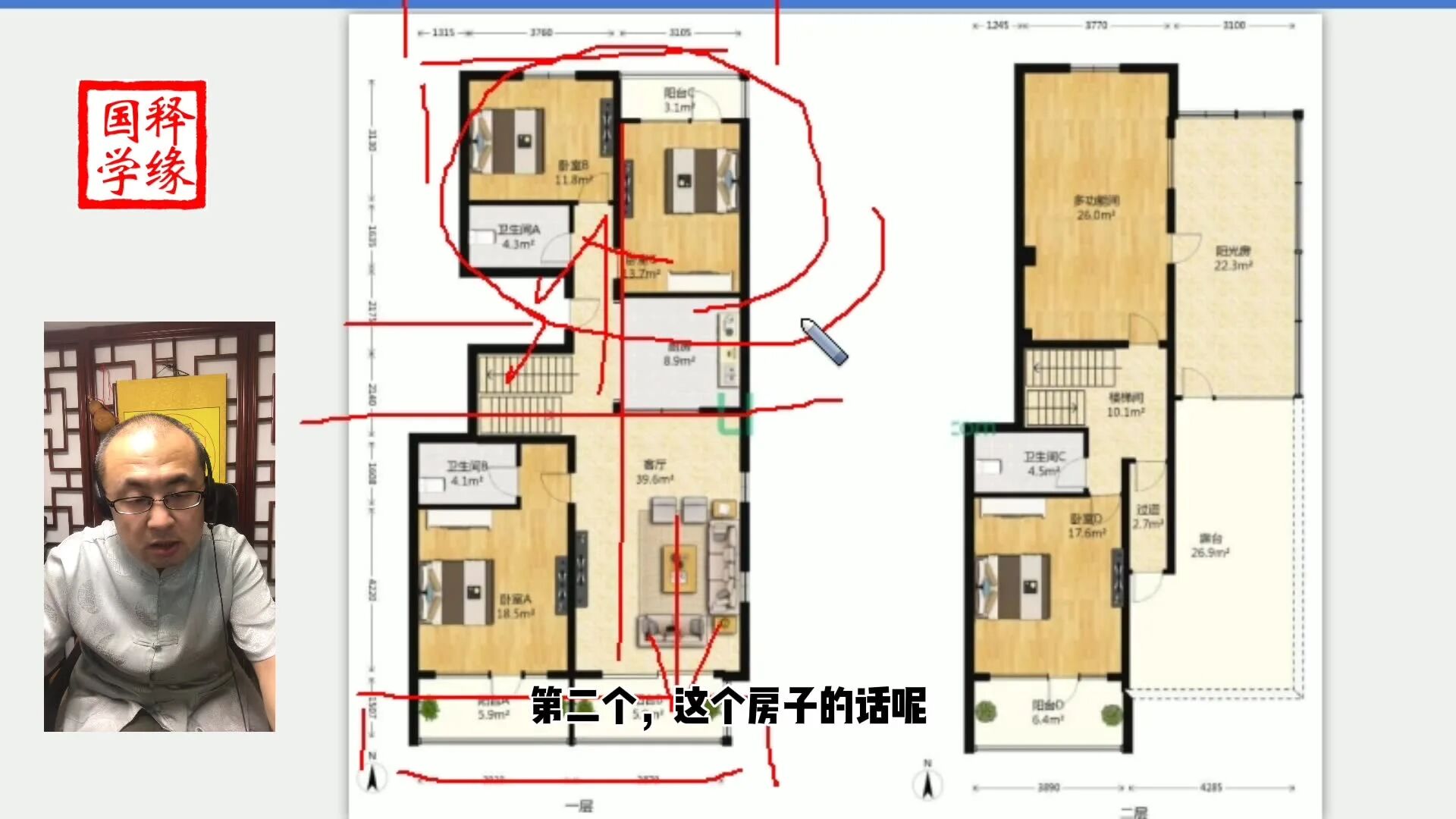粉丝户型分析：联排别墅也要注意如下风水问题