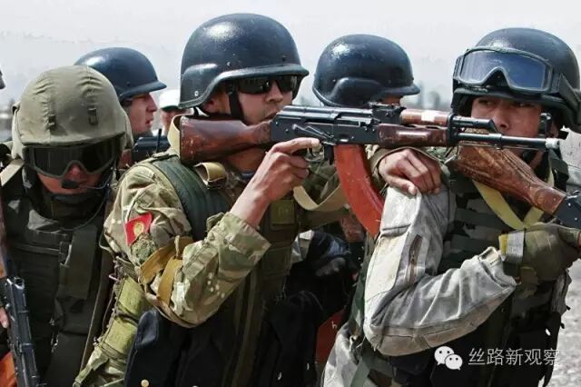 集安组织“边界-2016”军演在吉举行