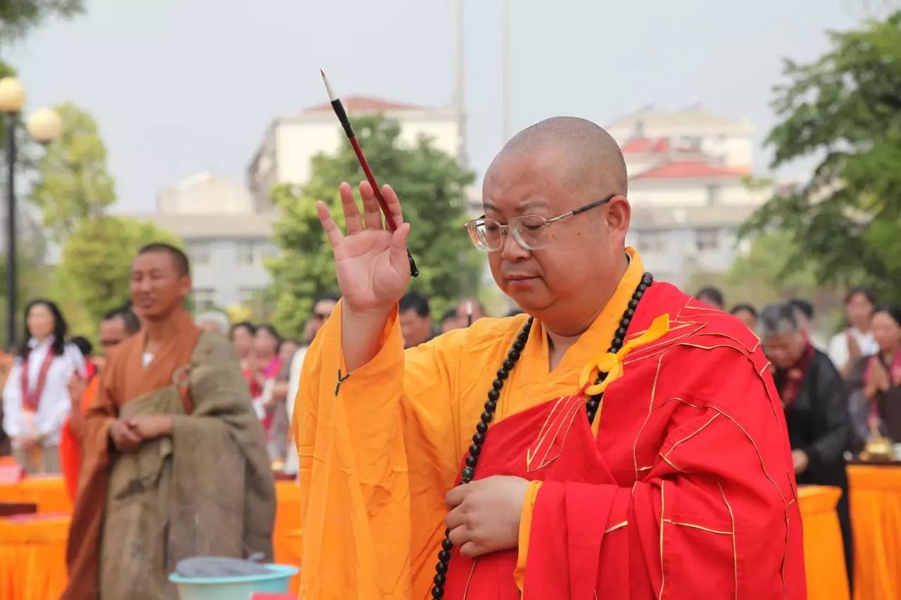 青云腾升起佛日共增辉|黄州安国寺举行青云塔开光祈福法会