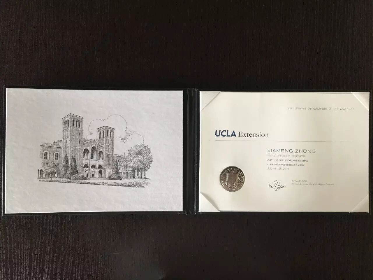 UCLA升学指导认证课程
