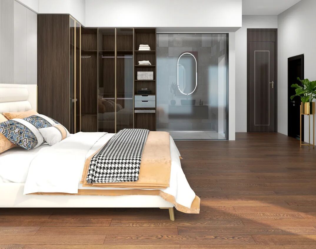 大王椰地板|金丝黑柚 x 雪域白，设计高规格_9