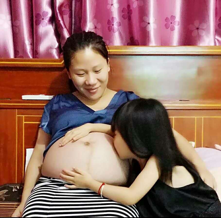 这不科学!瓜沥一位怀着二胎的妈妈说:我都不知道女人生孩子什么感觉……-怀孕期