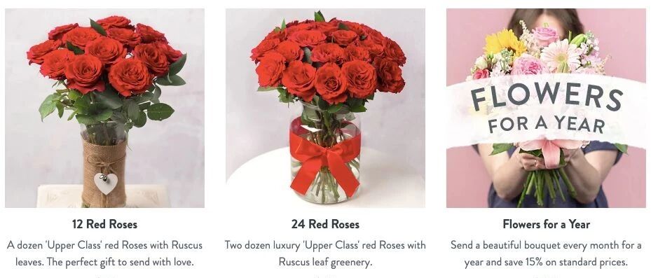 情人节来了，在英国如何买花？