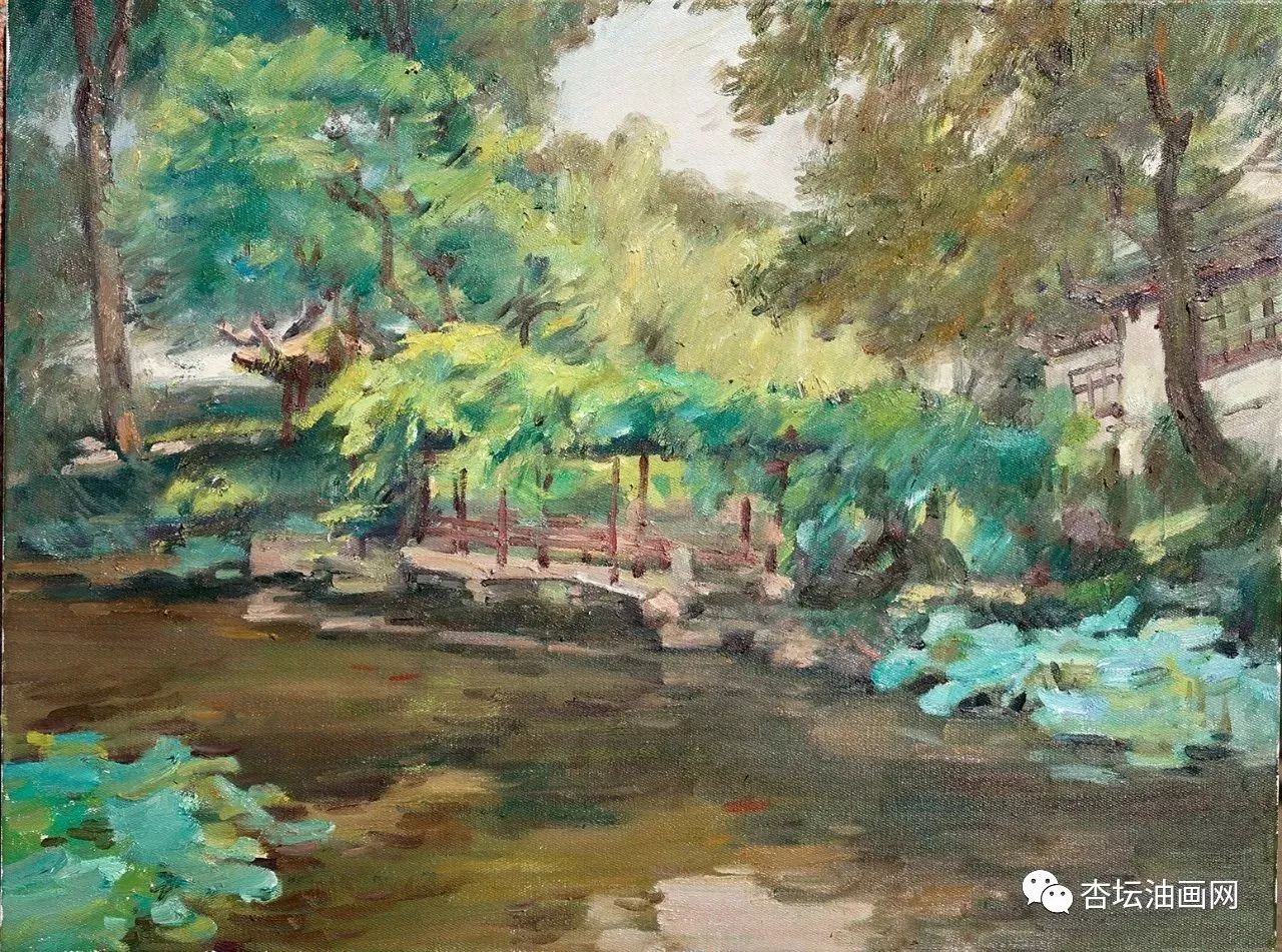 姚夏宁—夏与秋油画风景写生作品微信展